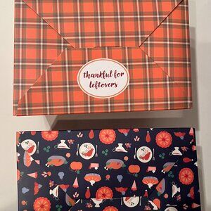 Thanksgiving Leftover‎ Paper Boxes Set of 12 by Bonus & Sparkles (new/x)